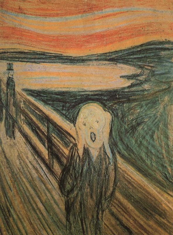 Edvard Munch Whoop oil painting image